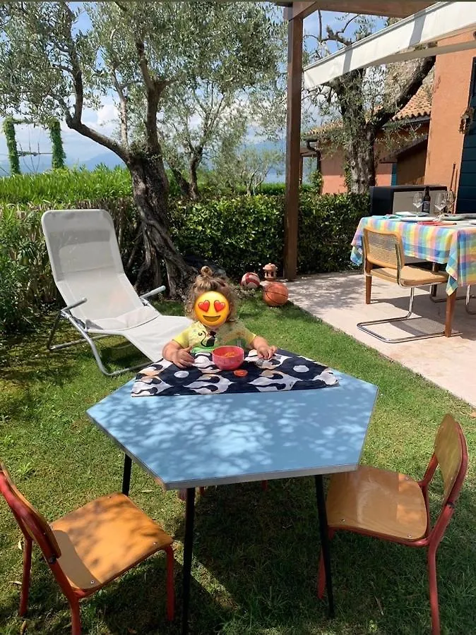 Lägenhet La Romantica Pool Torri Del Benaco